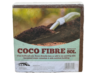 Fine Buffered CocoCoir Brick - 80L (Expanded)