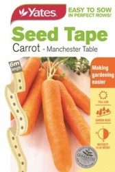 Carrot - Manchester Table Seed Tape Seeds
